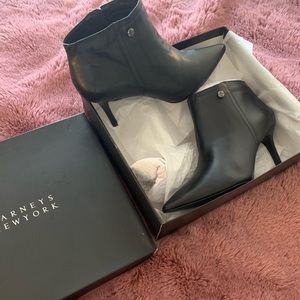 New, with box, Barney’s New York black Dazy bootie